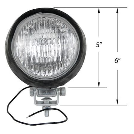 Aftermarket Headlamp with H3 Bulb L755H12V